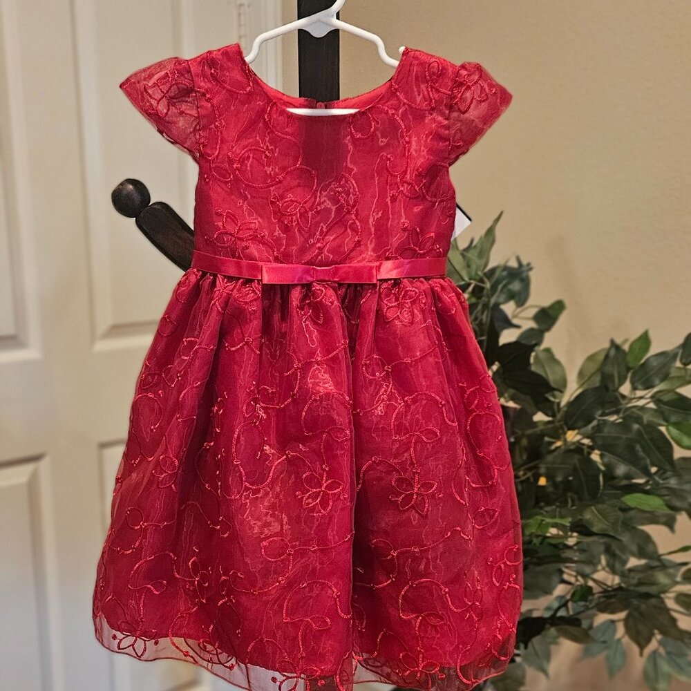 Red girl dress